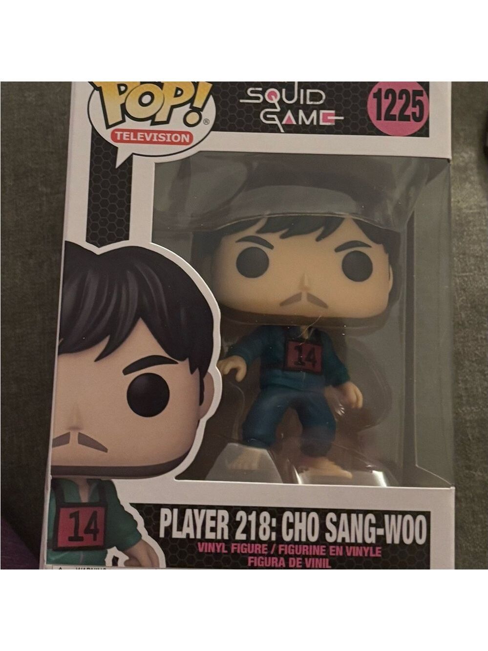 Funko POP! - Squid Game #1225 - Player 218: Cho Sang-Woo